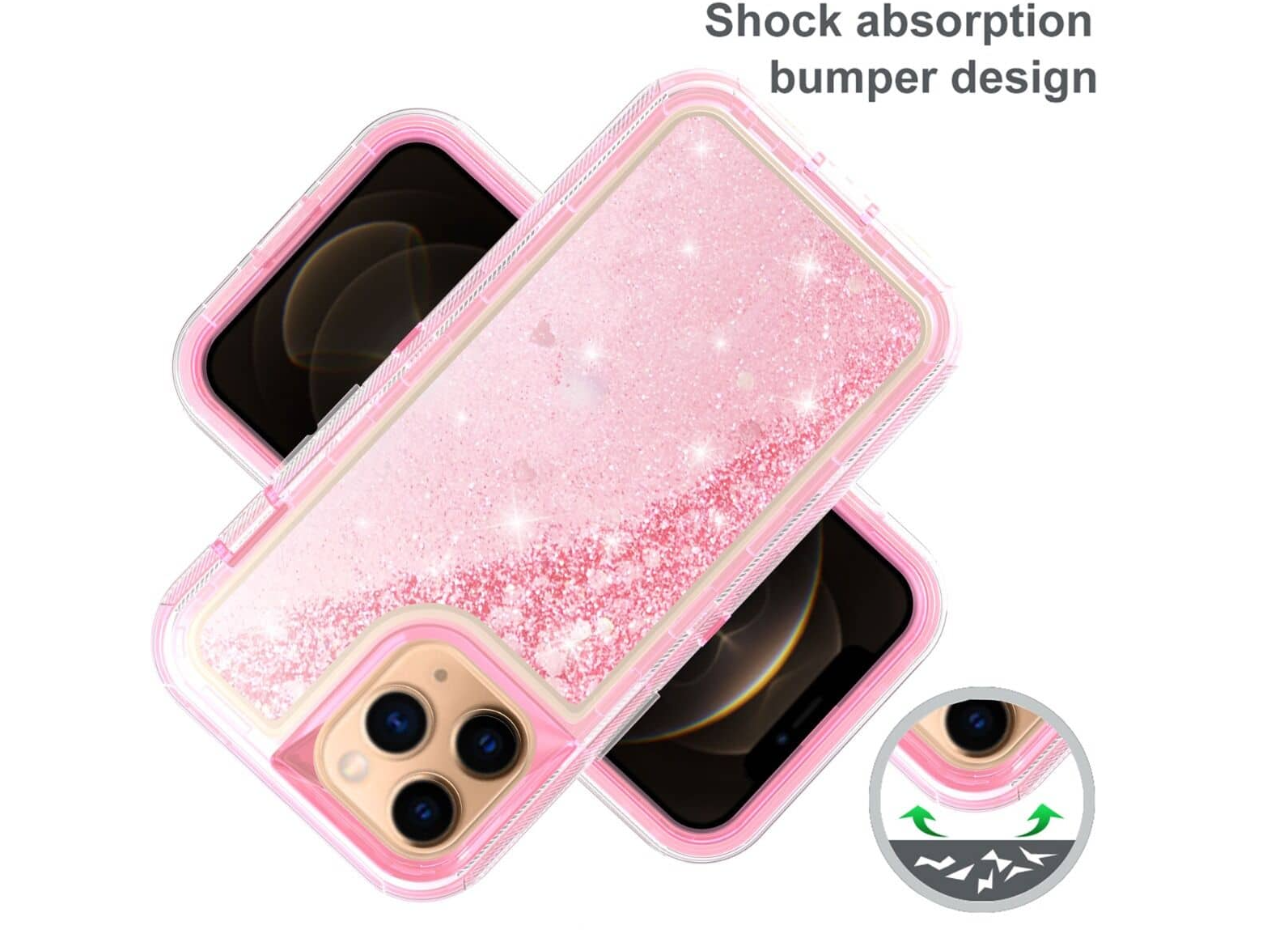 Protective Liquid Glitter Case