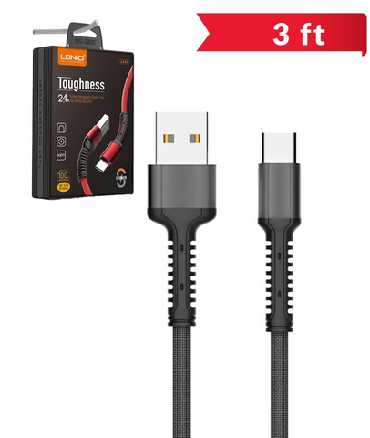 LDNIO LS63 3ft USB to Type C Cable