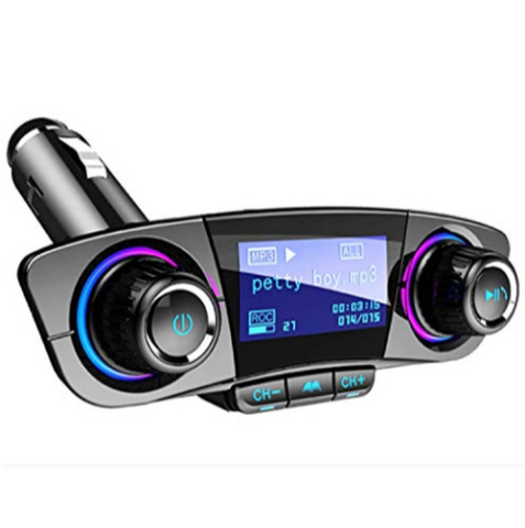 Bluetooth Car FM Transmitter MP3 Player Hands free Radio Adapter Kit USB Charger